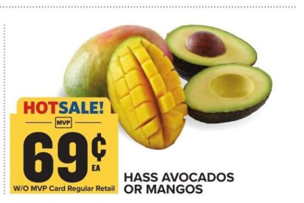 Hass Avocados or Mangos