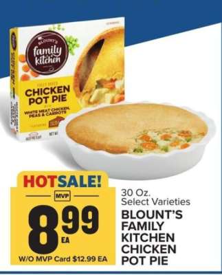 BLOUNT'S FAMILY KITCHEN CHICKEN POT PIE