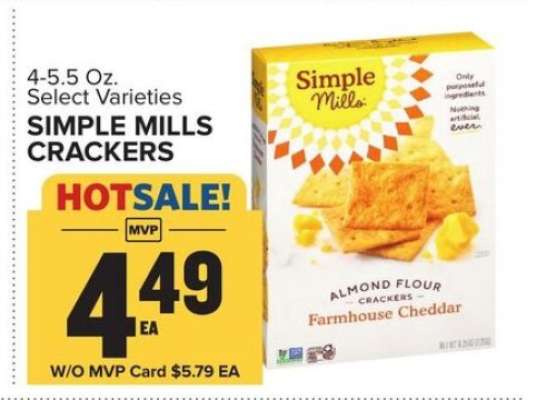 Simple Mills Crackers
