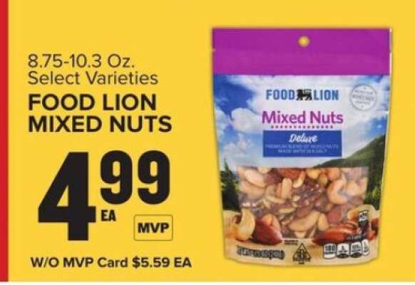 Food Lion Mixed Nuts