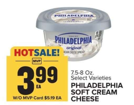 Philadelphia Soft Cream Cheese