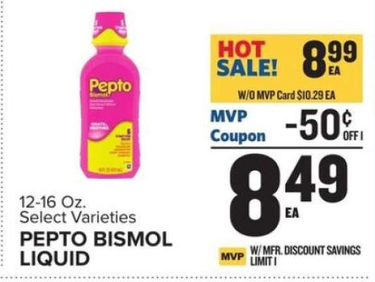 Pepto Bismol Liquid