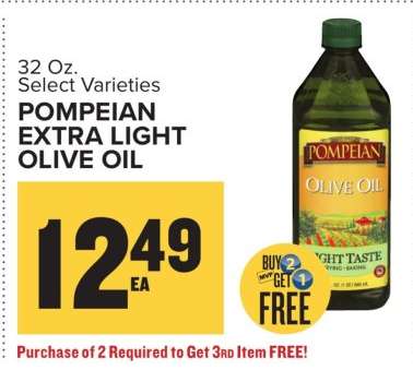 Pompeian Extra Light Olive Oil