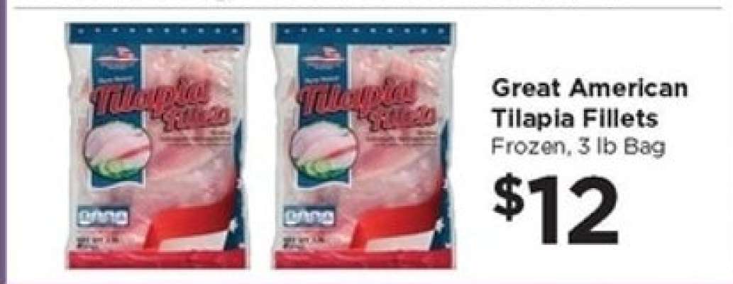 Great American Tilapia Fillets