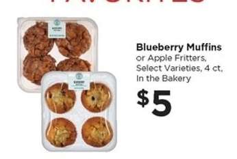 Blueberry Muffins or Apple Fritters