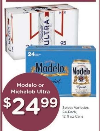 Modelo or Michelob Ultra