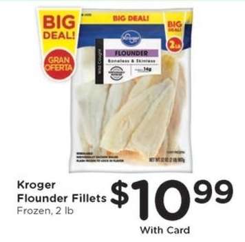 Kroger Flounder Fillets