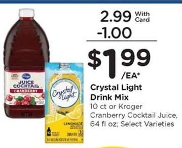 Crystal Light Drink Mix