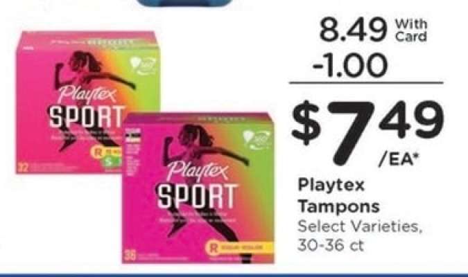 Playtex Tampons