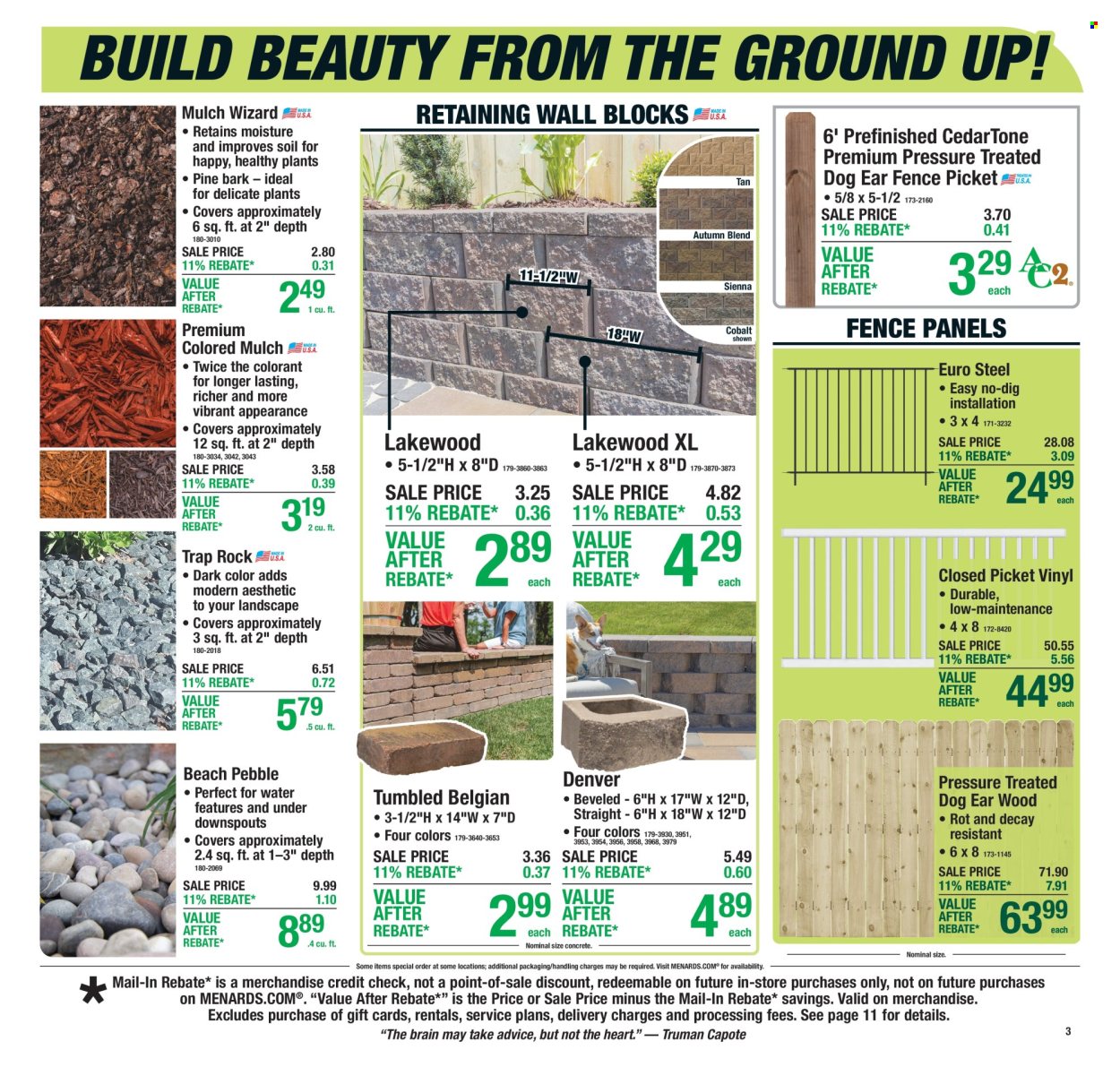 Menards ad - 03/05/2026 - 03/15/2026. Page 3
