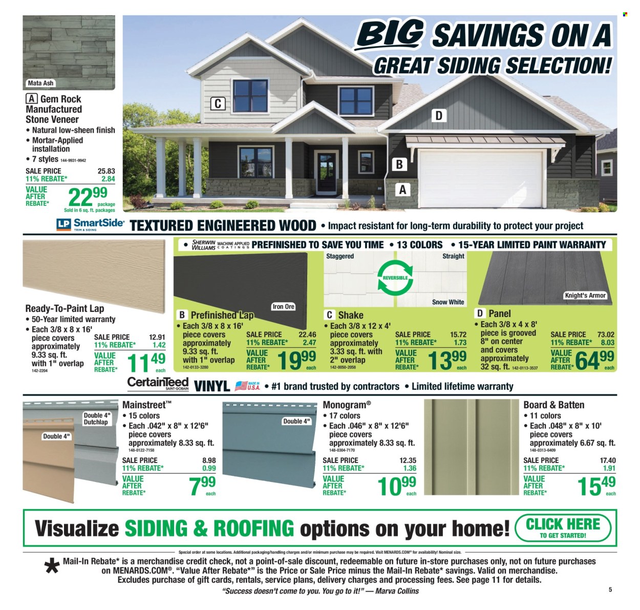 Menards ad - 03/05/2026 - 03/15/2026. Page 5