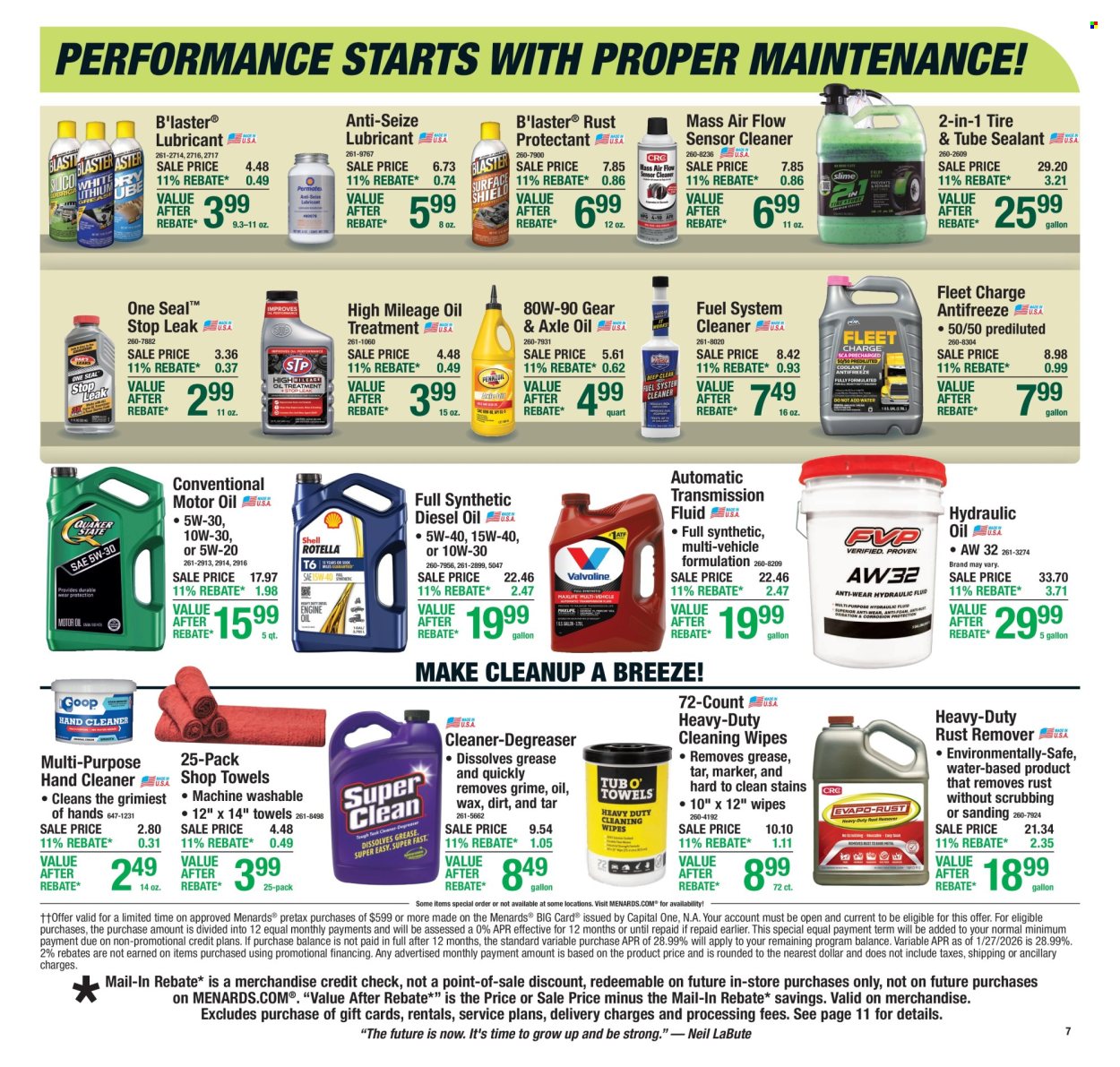 Menards ad - 03/05/2026 - 03/15/2026. Page 7
