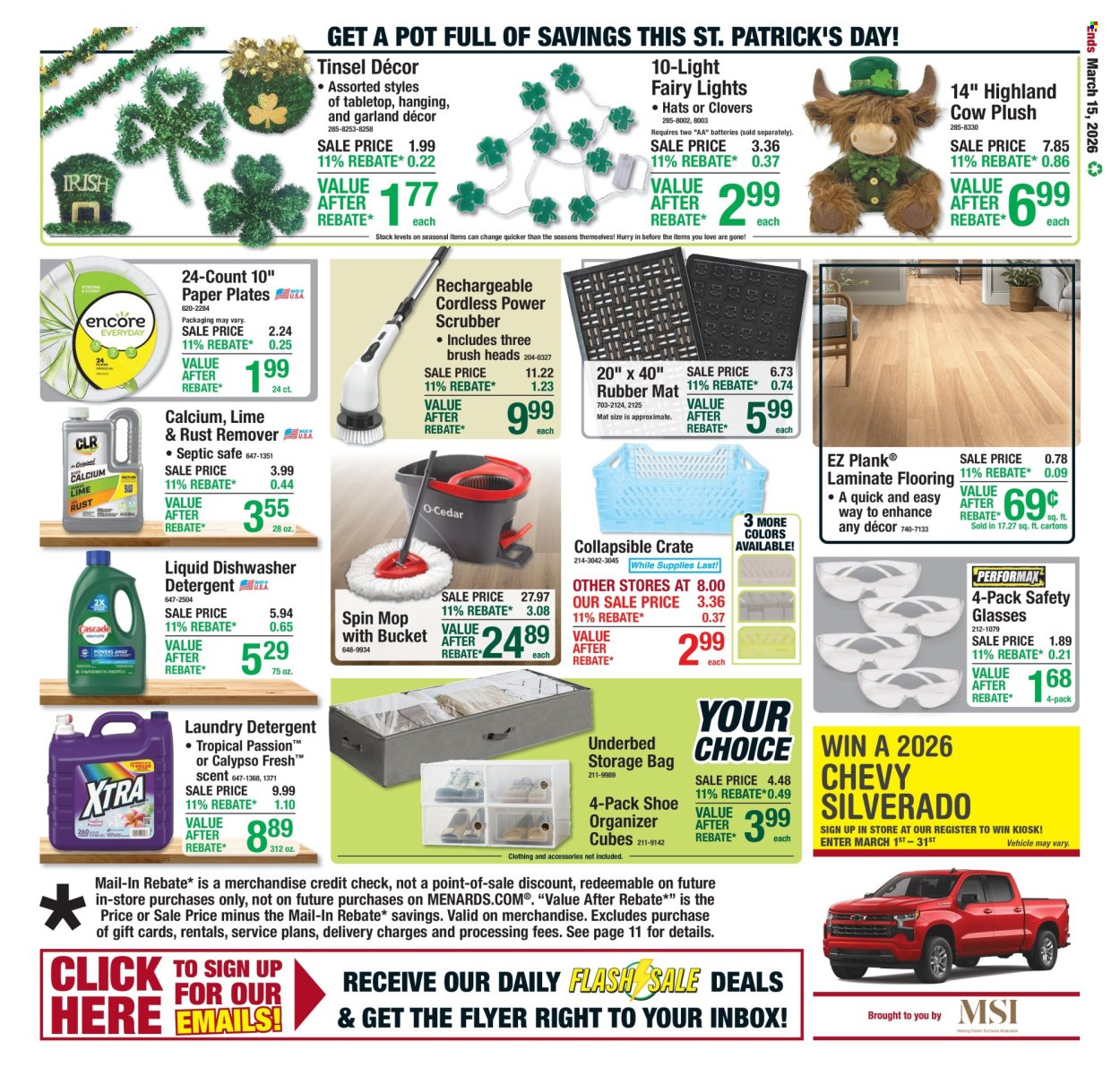 Menards ad - 03/05/2026 - 03/15/2026. Page 19