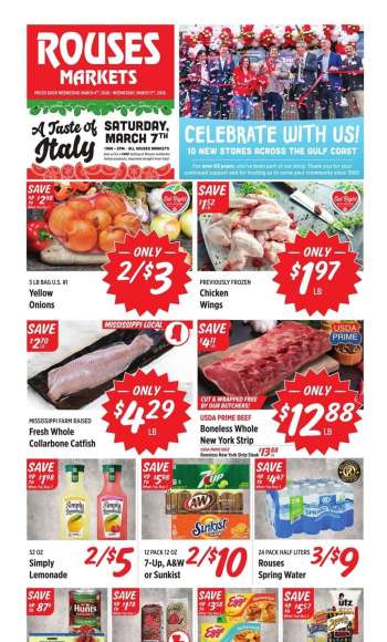 Rouses Markets Flyer - 03/04/2026 - 03/11/2026.