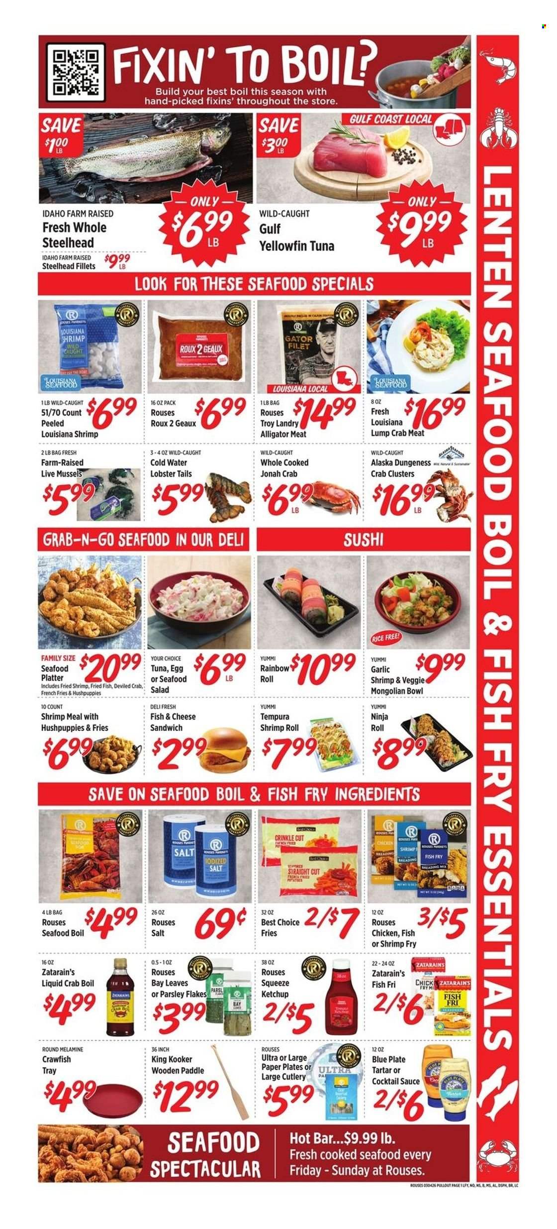 Rouses Markets ad - 03/04/2026 - 03/11/2026. Page 3