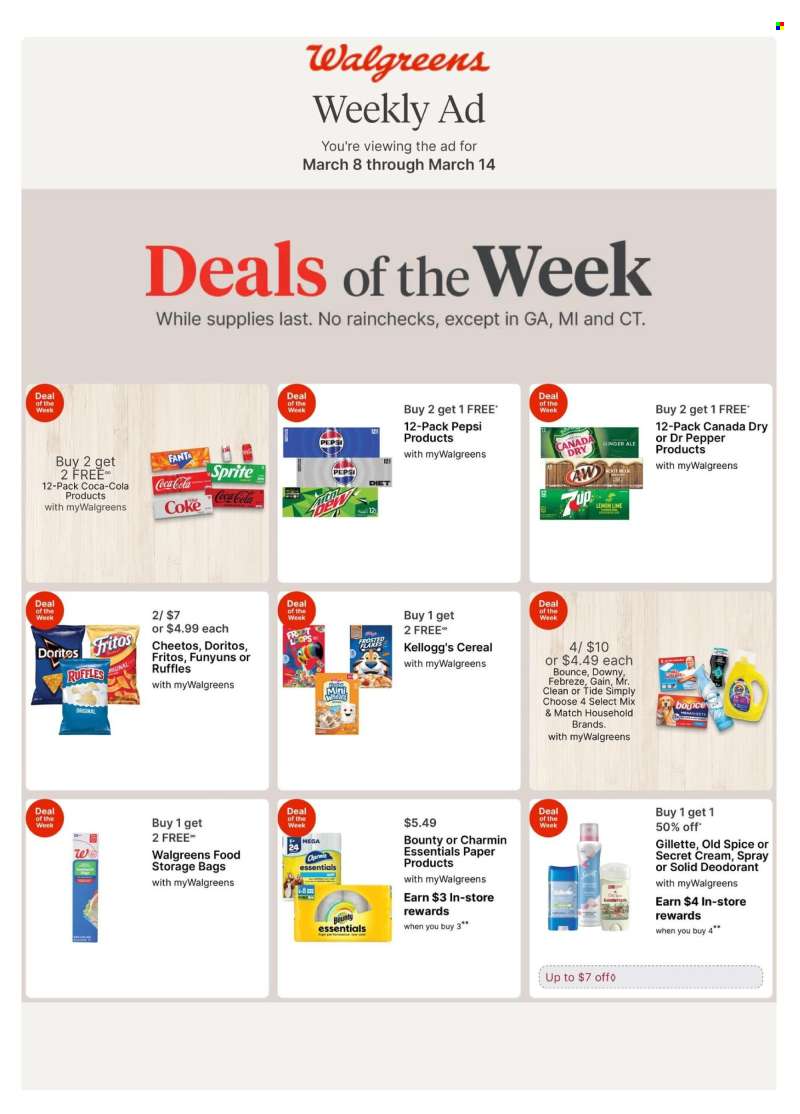 Walgreens Flyer - 03/08/2026 - 03/14/2026.