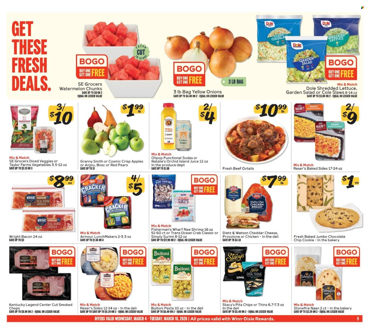 Winn Dixie ad - 03/04/2026 - 03/10/2026. Page 9
