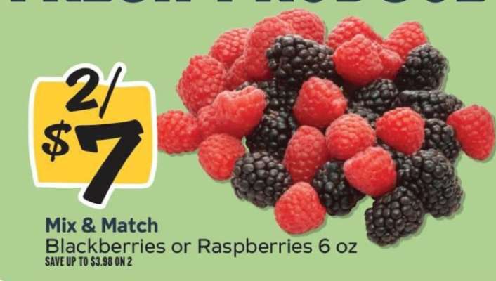 Blackberries or Raspberries