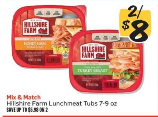 Hillshire Farm Lunchmeat Tubs