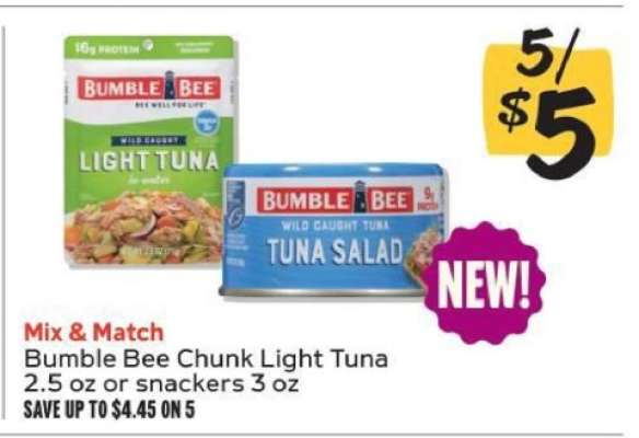 Bumble Bee Chunk Light Tuna
