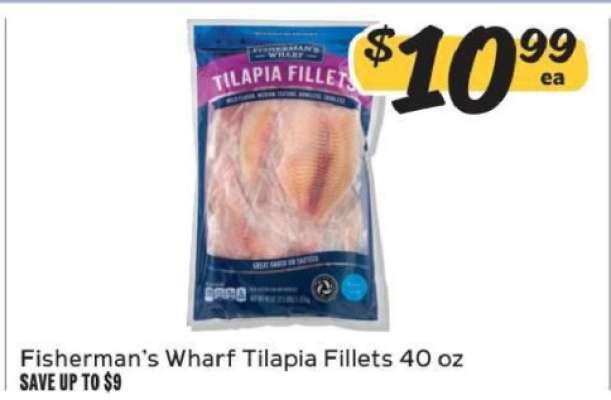 Fisherman's Wharf Tilapia Fillets