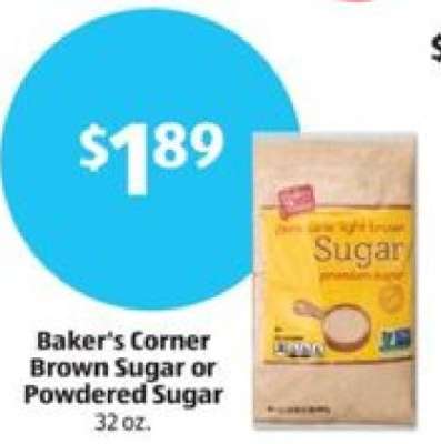 Baker's Corner Brown Sugar or Powdered Sugar