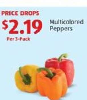 Multicolored Peppers