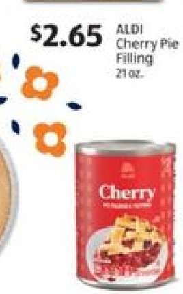 ALDI Cherry Pie Filling