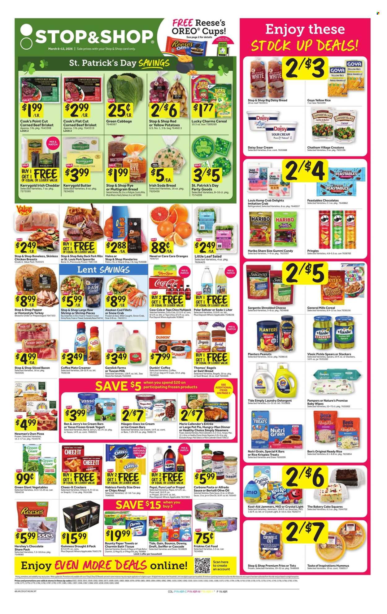 Stop & Shop ad - 03/06/2026 - 03/12/2026. Page 1