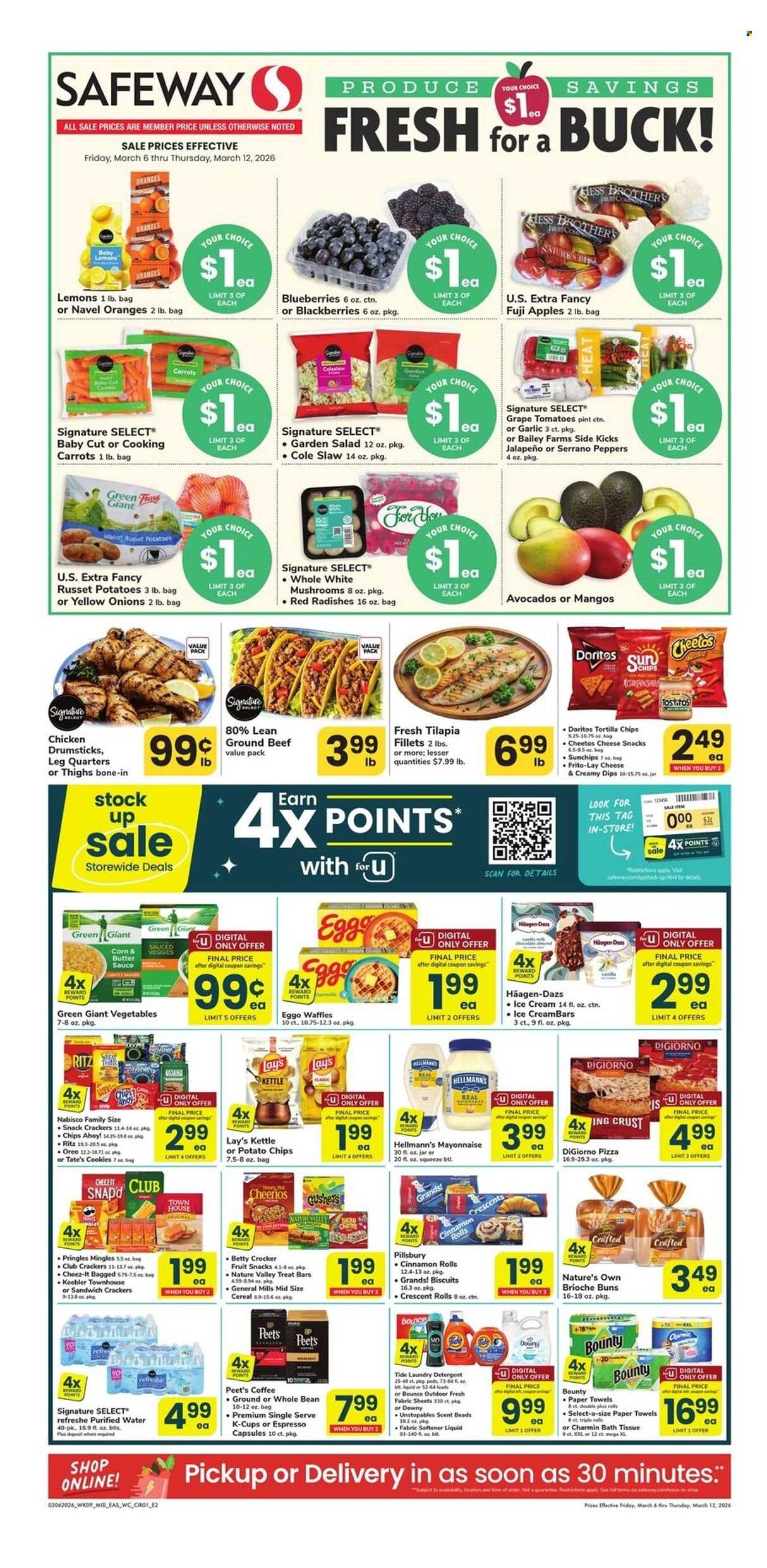 Safeway ad - 03/06/2026 - 03/12/2026. Page 1