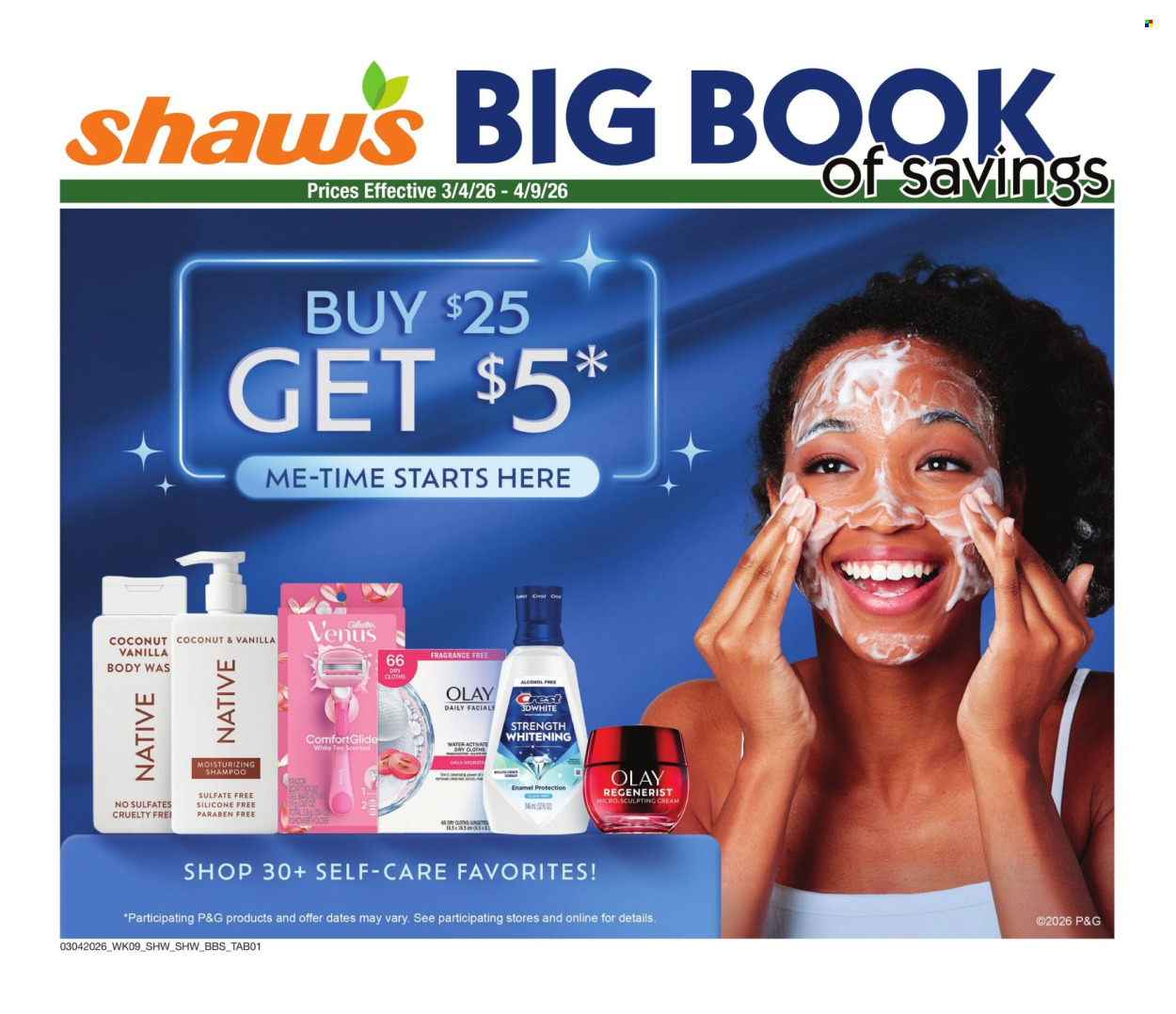 Shaw’s ad - 03/04/2026 - 04/09/2026. Page 1