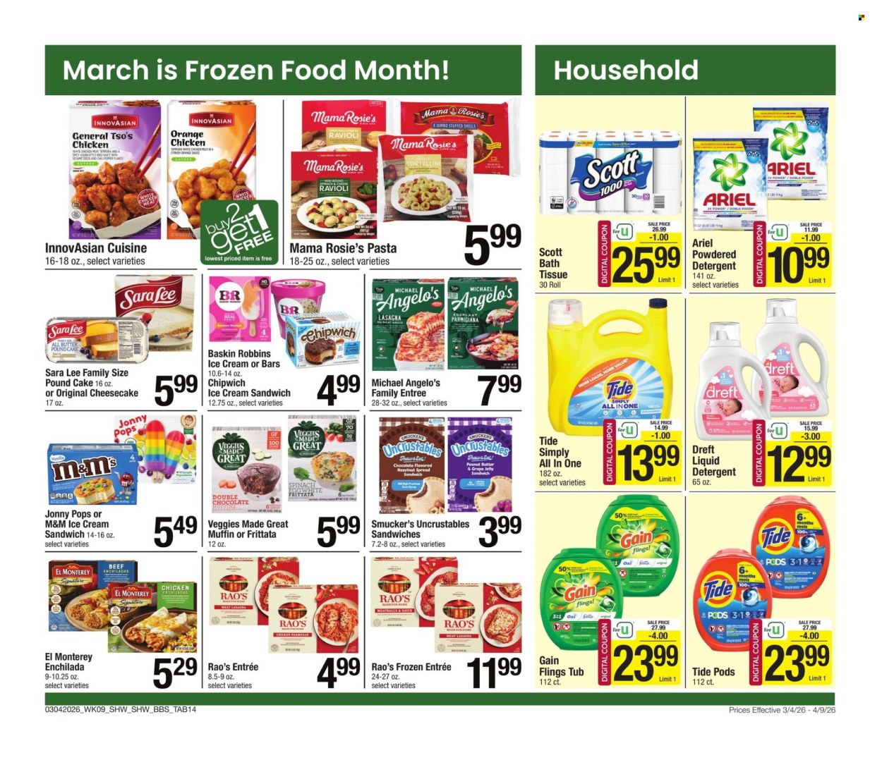 Shaw’s ad - 03/04/2026 - 04/09/2026. Page 14