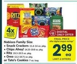 Nabisco Family Size