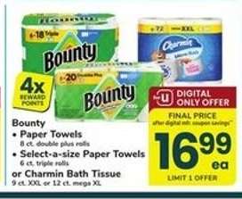 Bounty or Charmin