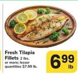 Fresh Tilapia Fillets