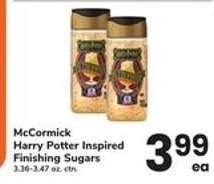 McCormick Harry Potter Inspired Finishing Sugars