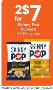 Skinny Pop Popcorn