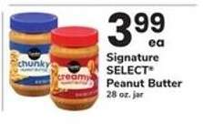 Signature Select Peanut Butter