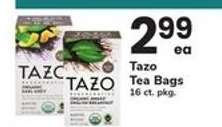 Tazo Tea Bags