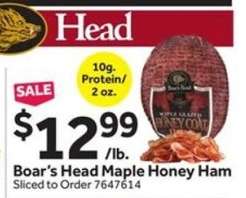 Boar's Head Maple Honey Ham