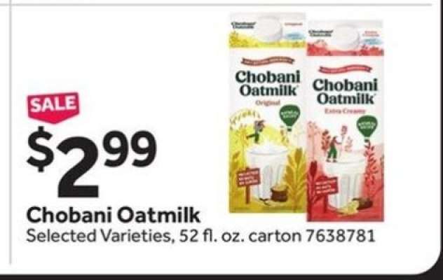 Chobani Oatmilk