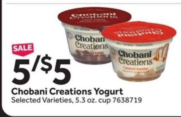 Chobani Creations Yogurt