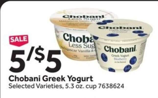 Chobani Greek Yogurt