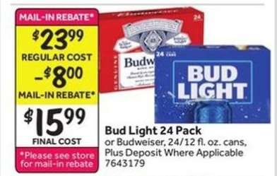 Bud Light 24 Pack
