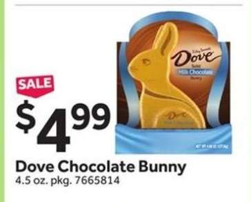 Dove Chocolate Bunny