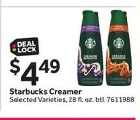 Starbucks Creamer