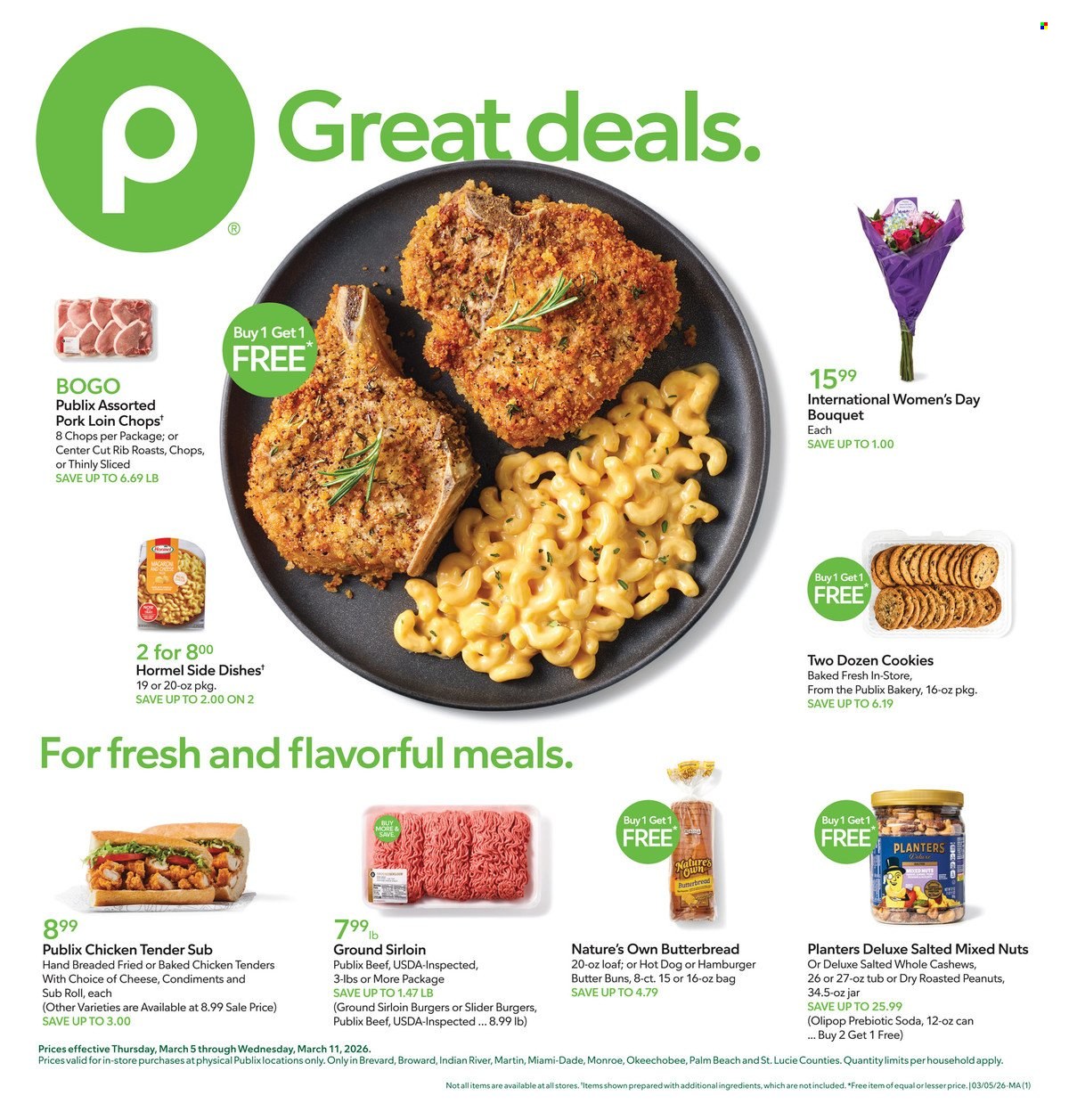 Publix ad - 03/05/2026 - 03/11/2026. Page 1