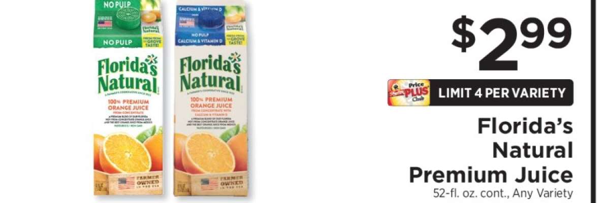Florida's Natural Premium Juice