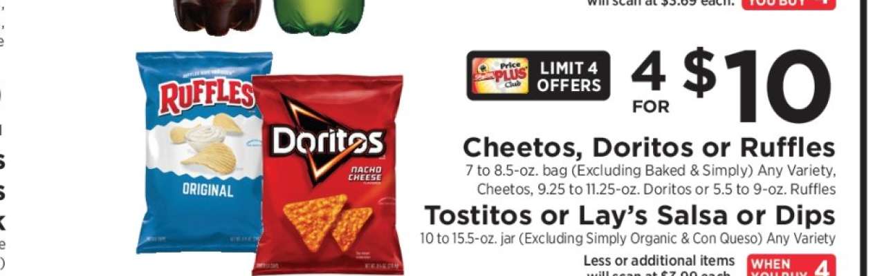 Cheetos, Doritos, or Ruffles