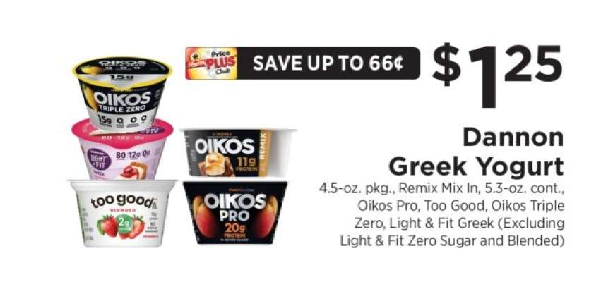 Dannon Greek Yogurt